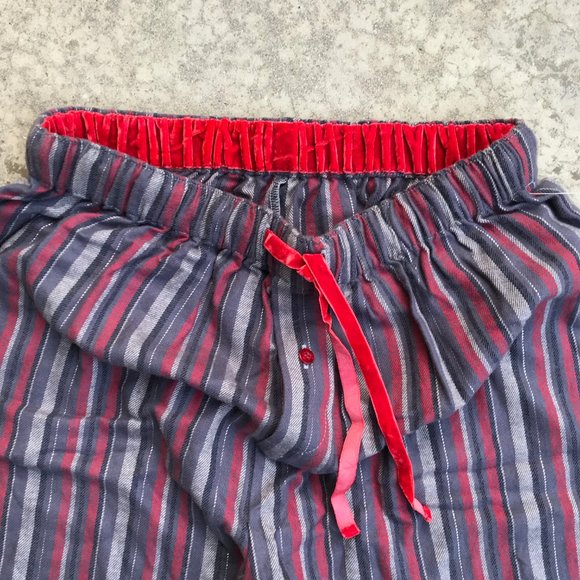 Striped Flannel Lounge Pants NWOT - Picture 3 of 6